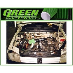 KIT ADMISION DIRECTA GREEN PEUGEOT 205 1,6L GTI MONOPOINT 103HP 86_90 (P362)