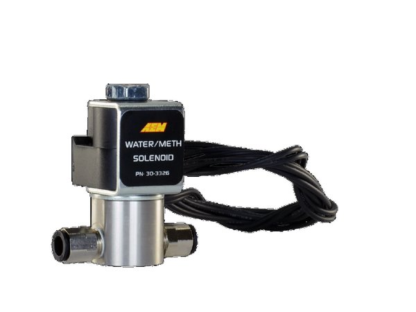 Válvula de 12 V de agua / metanol AEM (30-3326)