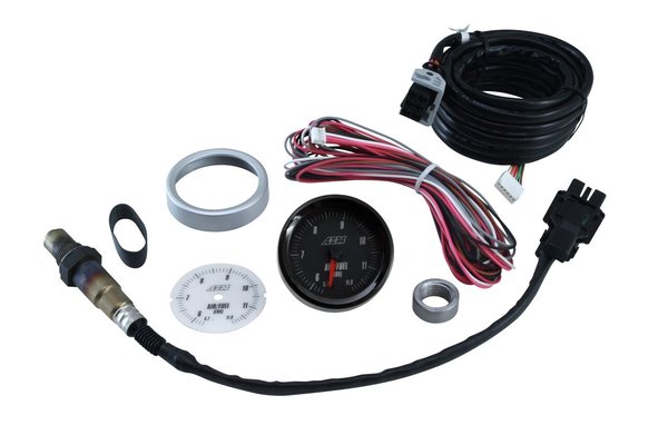 Manómetro analógico (controlador de relación aire / combustible) AEM (30-5143)