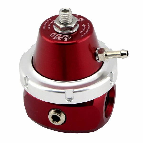 Regulador de presión de combustible Turbosmart FPR2000 -8AN - Rojo (TS-0401-1112)